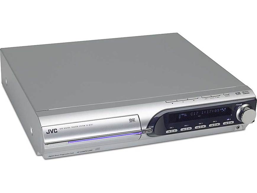 JVC TH-M505 5-disc DVD home theater system at Crutchfield