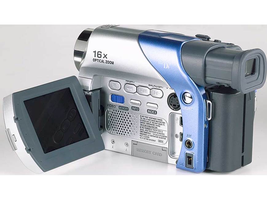 JVC GR-D72 Mini DV digital camcorder at Crutchfield