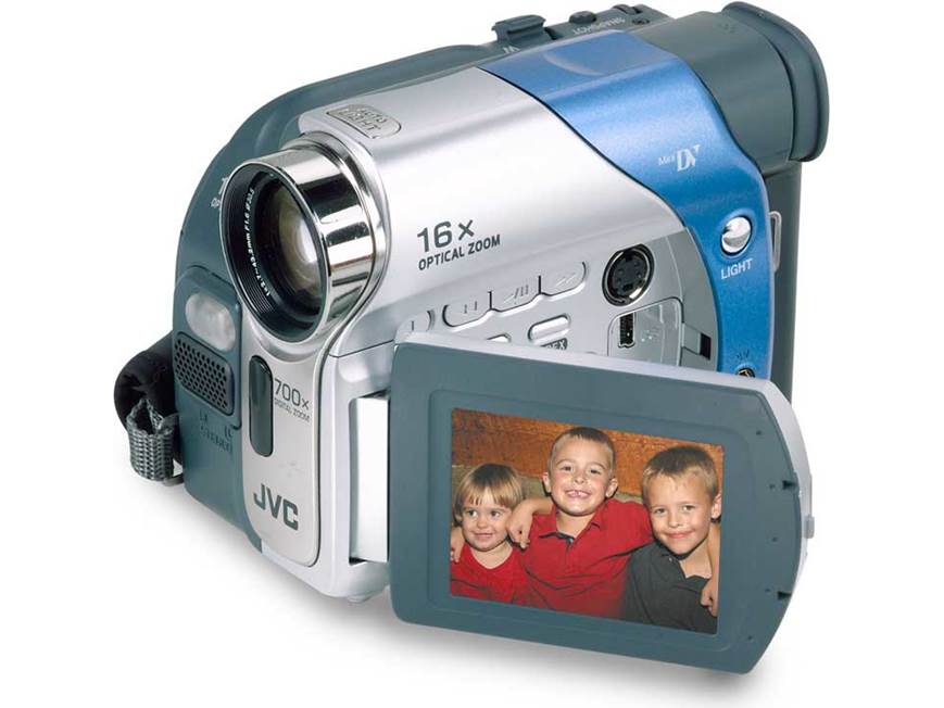 JVC GR-D72 Mini DV digital camcorder at Crutchfield