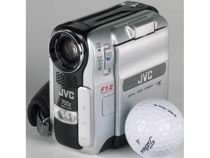 JVC GR-DX77 Mini DV digital camcorder at Crutchfield