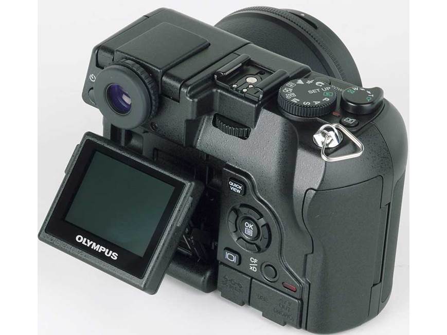 Olympus C-8080 Wide Zoom 8-megapixel digital camera at Crutchfield