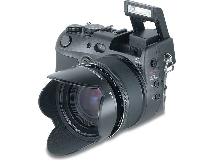 Olympus C-8080 Wide Zoom 8-megapixel digital camera at Crutchfield