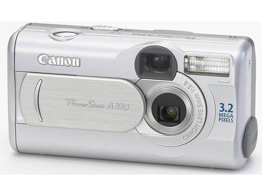 Canon Powershot A310 3.2-megapixel digital camera at Crutchfield