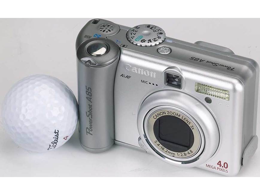Canon PowerShot A85 4-megapixel digital camera at Crutchfield