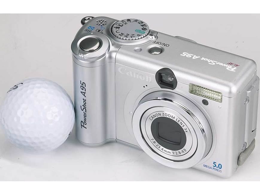 Canon PowerShot A95 5-megapixel digital camera at Crutchfield