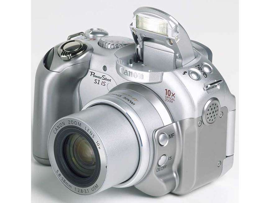 Canon PowerShot S1 IS 3.2-megapixel digital camera at Crutchfield