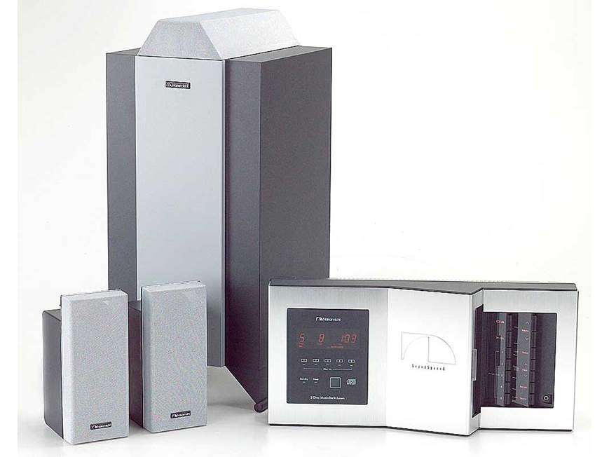 Nakamichi SS-8 5-CD/AM/FM micro system at Crutchfield