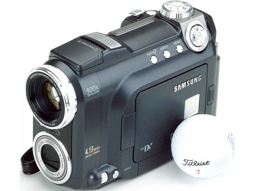 Samsung DuoCam SC-D6040 All-in-one camcorder/digital camera at