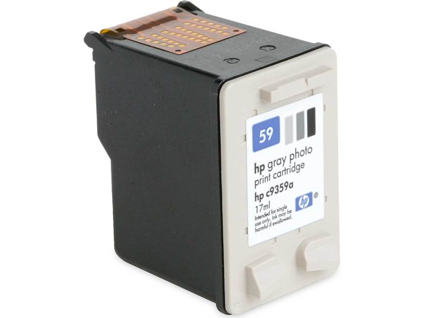 Hb Ink59 Printer HP 59 Print Cartridge Gray inkjet print cartridge refill at Crutchfield