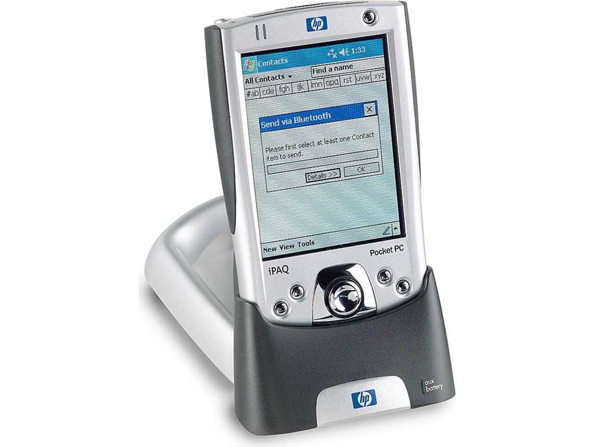 HP iPAQ h2215 Pocket PC with integrated Bluetooth® wireless