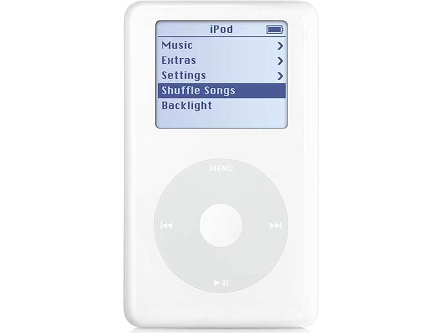 Apple iPod 20GB リモコン付き Apple iPod™ 20GB Portable MP3 player at Crutchfield
