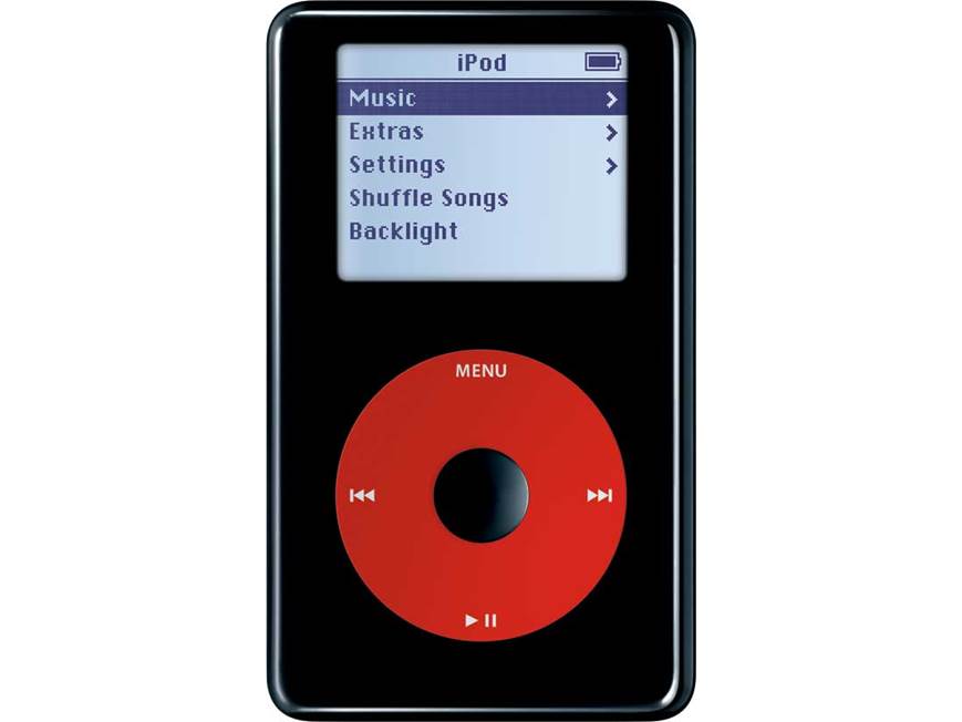 Apple U2 Special Edition iPod™ Portable MP3 player at Crutchfield