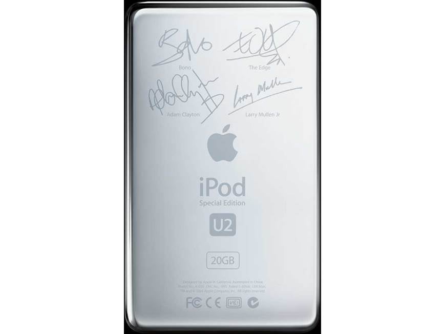 Apple U2 Special Edition iPod™ Portable MP3 player at Crutchfield