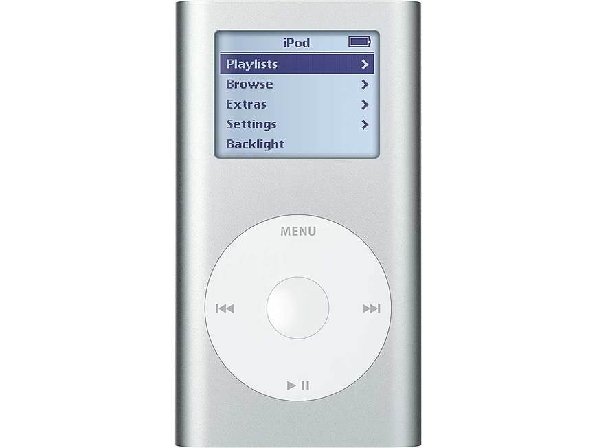 Apple iPod™ mini (Silver) Portable MP3 player (Silver) at Crutchfield