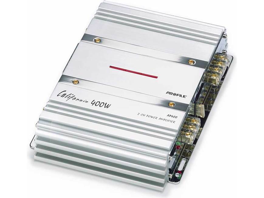 Profile AP400 2-channel car amplifier 65 watts RMS x 2 at Crutchfield
