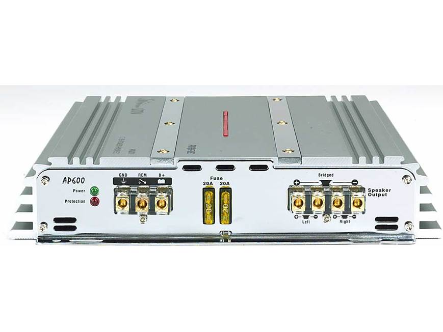 Profile AP600 2-channel car amplifier 100 watts RMS x 2 at Crutchfield