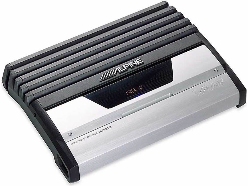 Alpine MRD-M501 275W x 1 mono subwoofer amplifier at Crutchfield