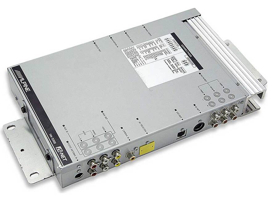 Alpine IVA-D300 DVD/CD/MP3/WMA receiver with retractable 7