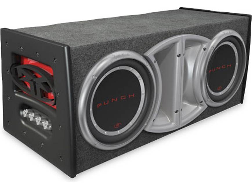 Rockford Fosgate Bass Package RF2002 amplifier PL1-210 dual 10