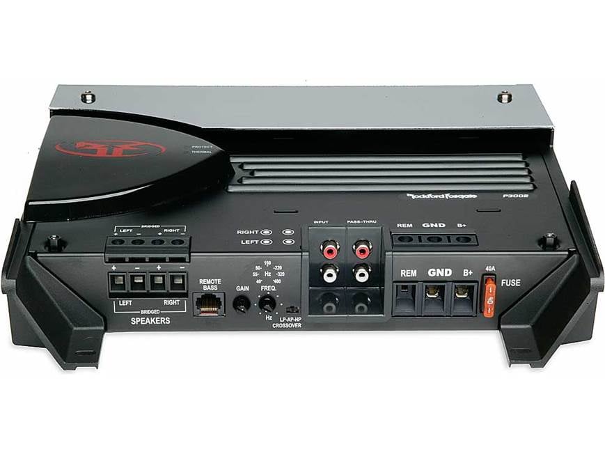rockford P300-2 アンプ Rockford Fosgate Punch P3002 2-channel car amplifier 75 watts RMS