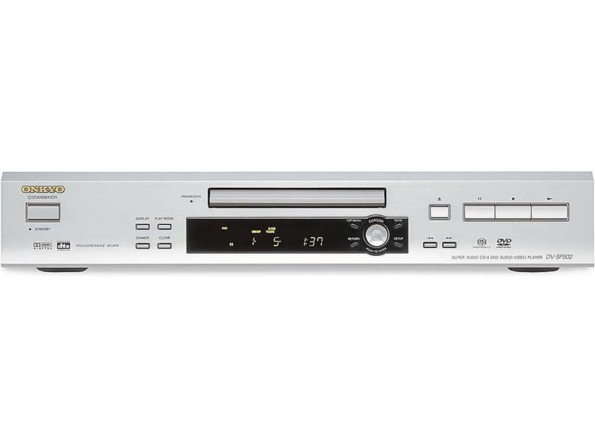 Onkyo DV-SP502 (Silver) Universal DVD/CD/SACD/DVD-Audio player