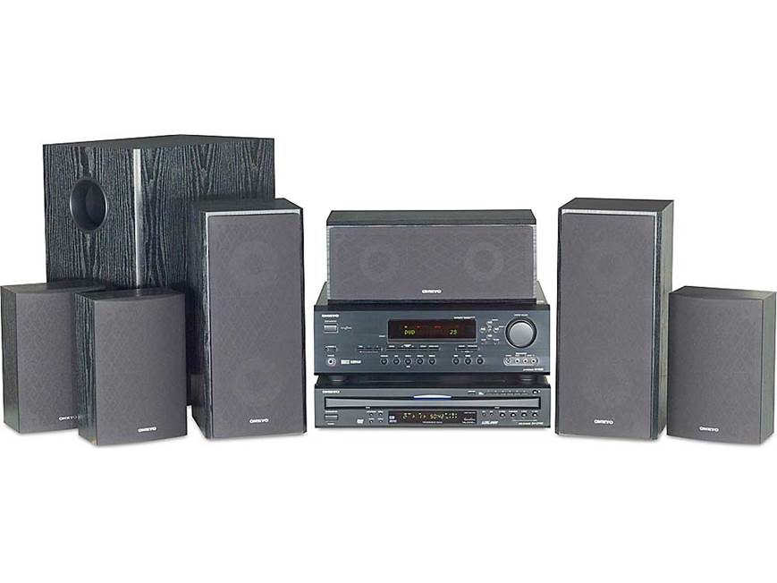 onkyo ホームシアター セット Onkyo HT-S777C 6.1-channel component DVD home theater system at