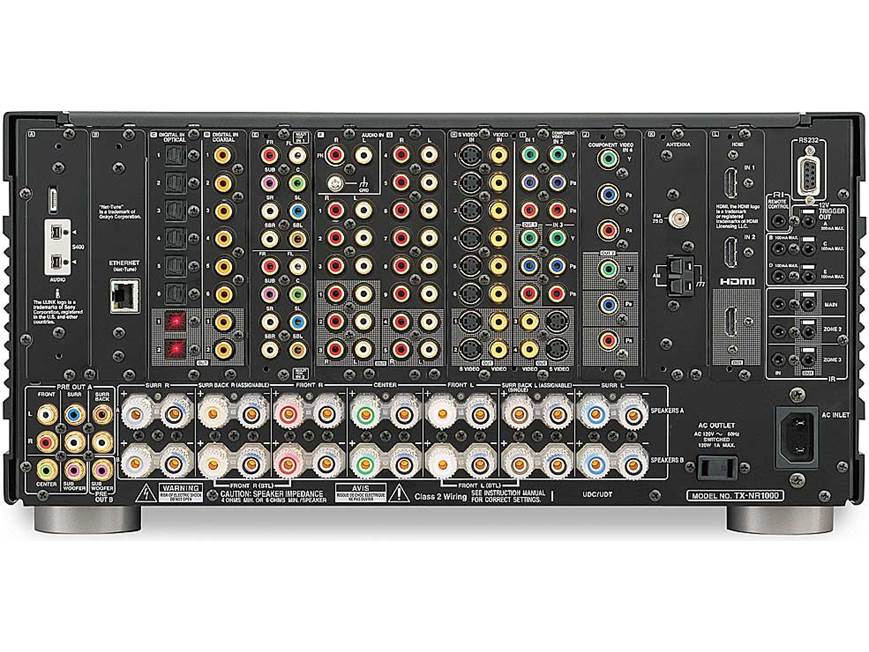 Onkyo TX-NR1000 Home theater receiver with THX Ultra2, HDMI