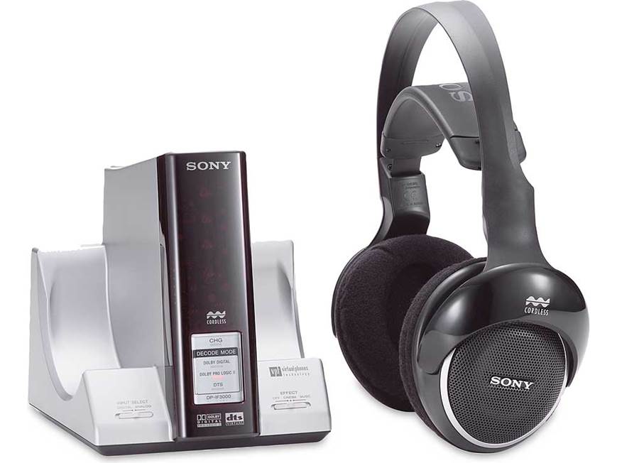 ヘッドホン SONY MDR-DS3000 Sony MDR-DS3000 Wireless Dolby® Digital headphone system at