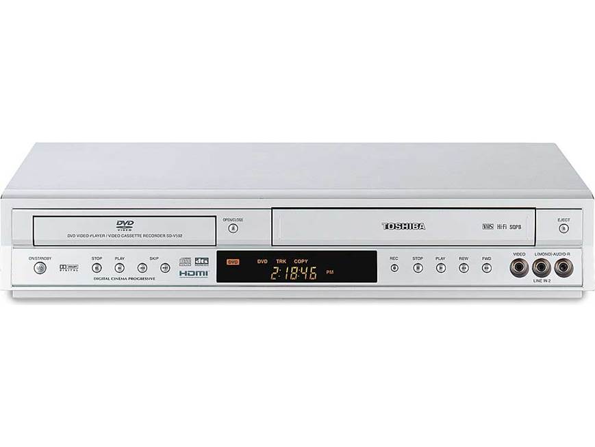 Toshiba SD-V592 DVD/VCR combo with HDMI output at Crutchfield
