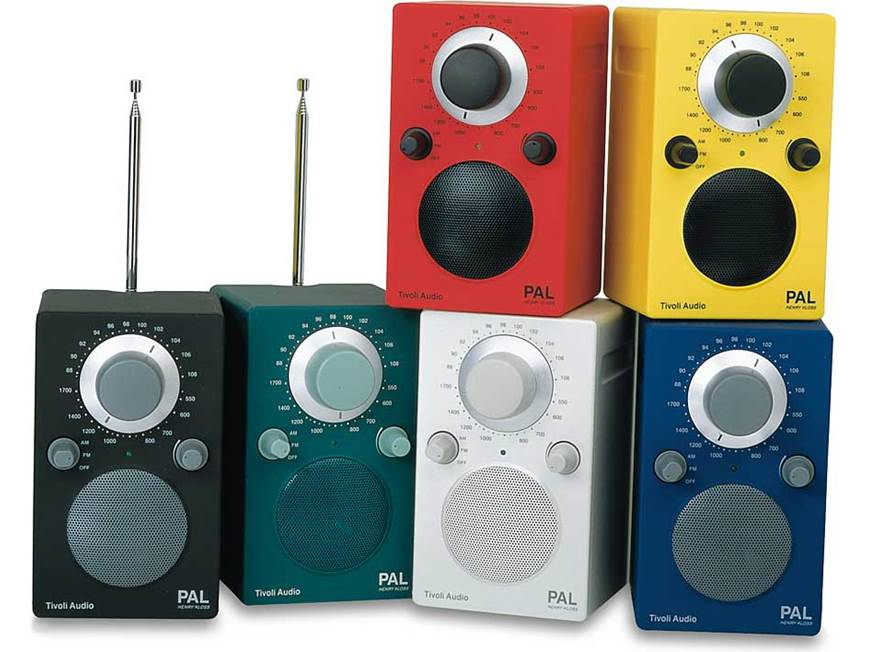 Tivoli Audio PAL (Electric blue) Henry Kloss portable radio