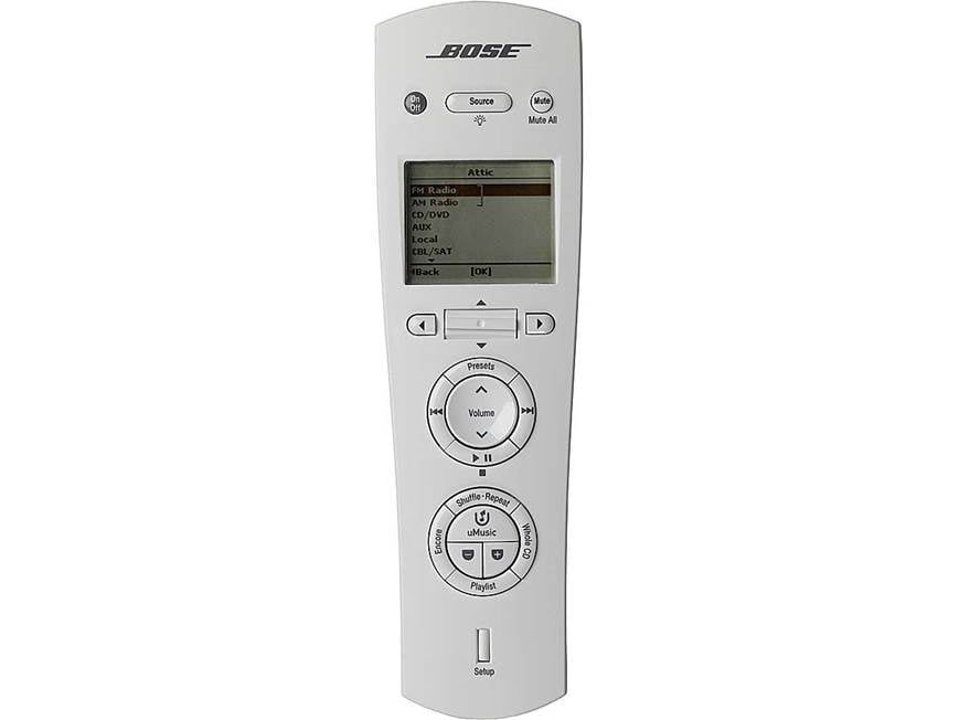Bose Personal® Music Center II Multi-room remote control for