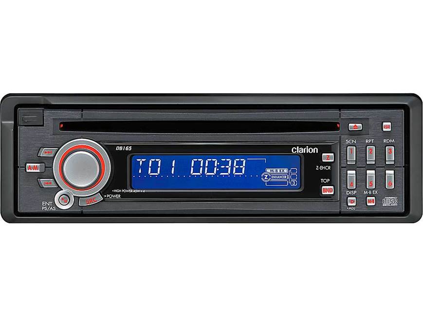 Clarion DB165 CD receiver at Crutchfield