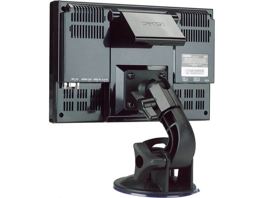 Clarion N.I.C.E. Portable car navigation/MP3 player system with 7