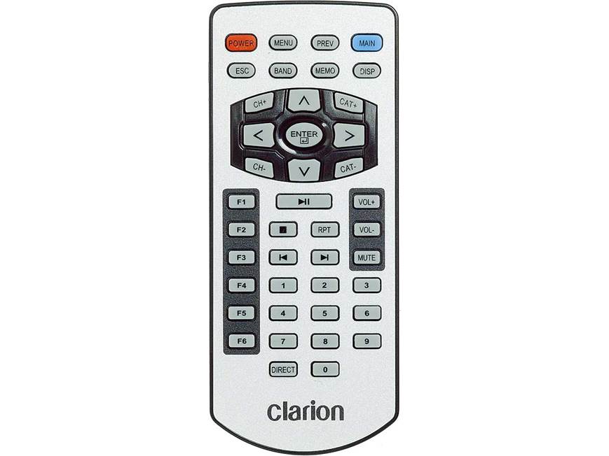 Clarion N.I.C.E. Portable car navigation/MP3 player system with 7