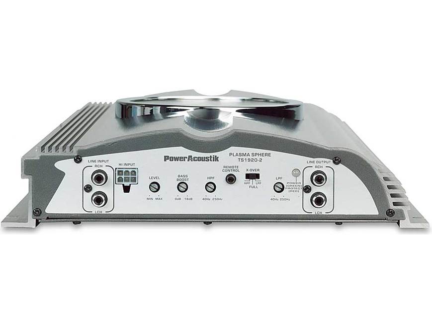 Power Acoustik TS1920-2 2-channel car amplifier 370 watts RMS x 2
