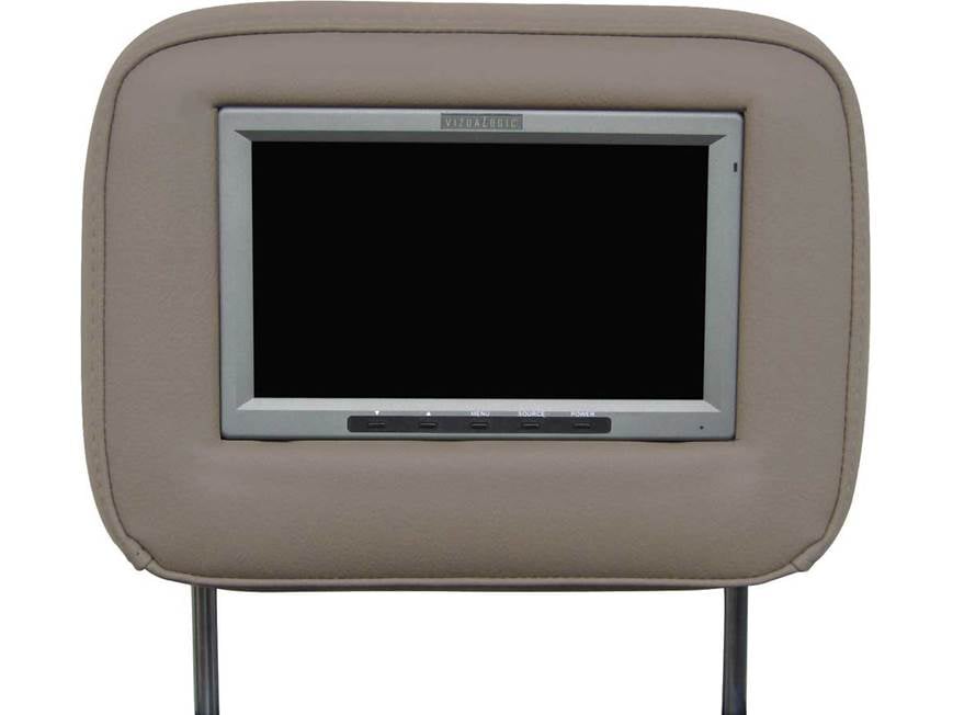 Vizualogic Video Headrests Package (Dark Flint) Two cloth