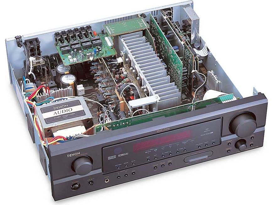 Denon AVR-1706 7-channel home theater receiver at Crutchfield