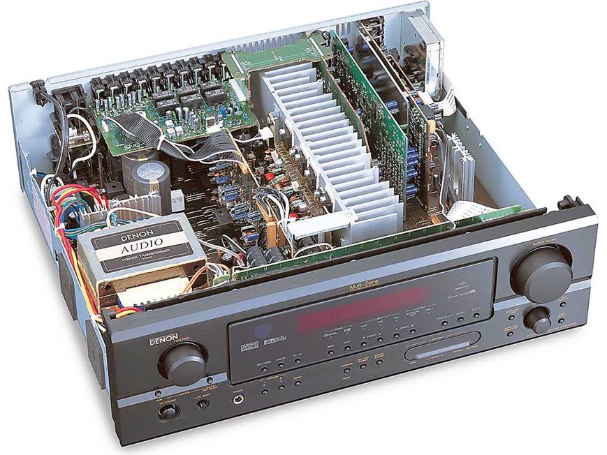 Denon AVR-1906 7-channel home theater receiver at Crutchfield