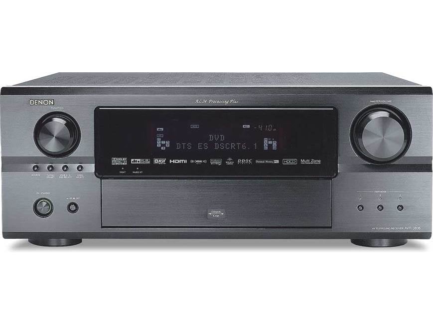 Denon AVR-3806 (Black) 7-channel home theater receiver with HDMI