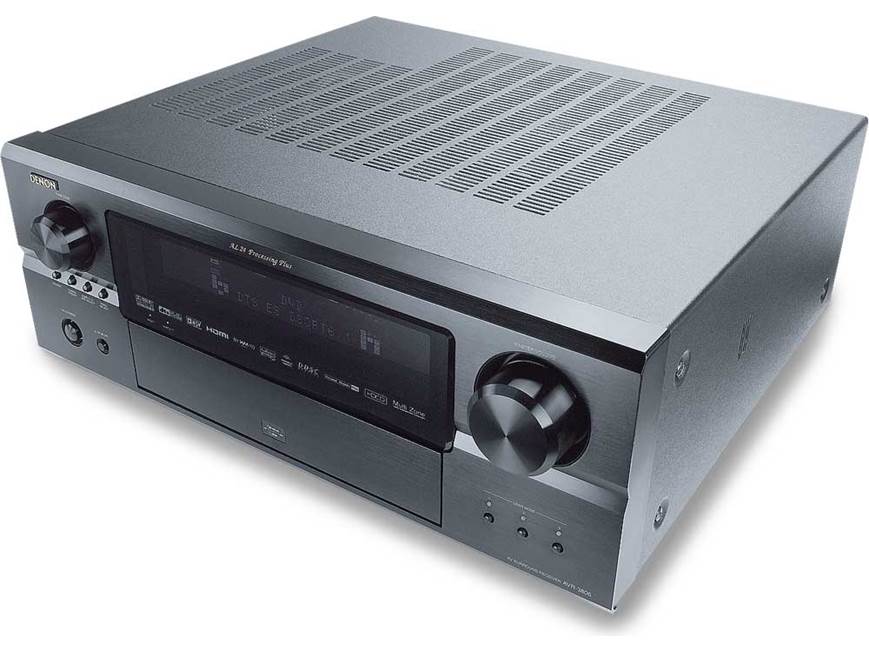Denon AVR-3806 (Black) 7-channel home theater receiver with HDMI