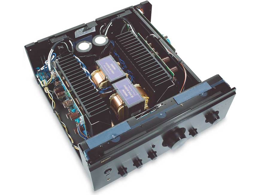 Denon PMA-2000IVR Stereo integrated amplifier at Crutchfield