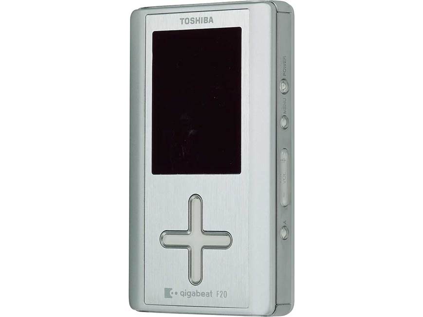 Toshiba gigabeat® MEG-F20 (Silver) 20GB MP3/WMA player and photo