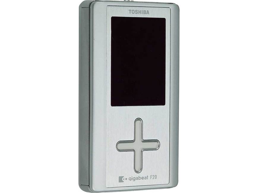 Toshiba gigabeat® MEG-F20 (Silver) 20GB MP3/WMA player and photo