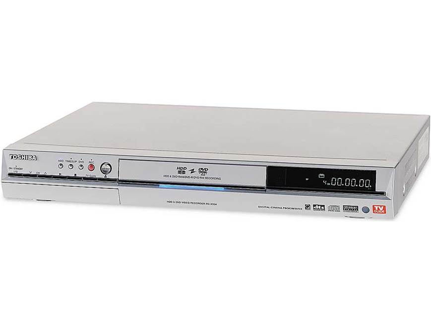 Toshiba RD-XS34 DVD recorder + 160GB digital video recorder with