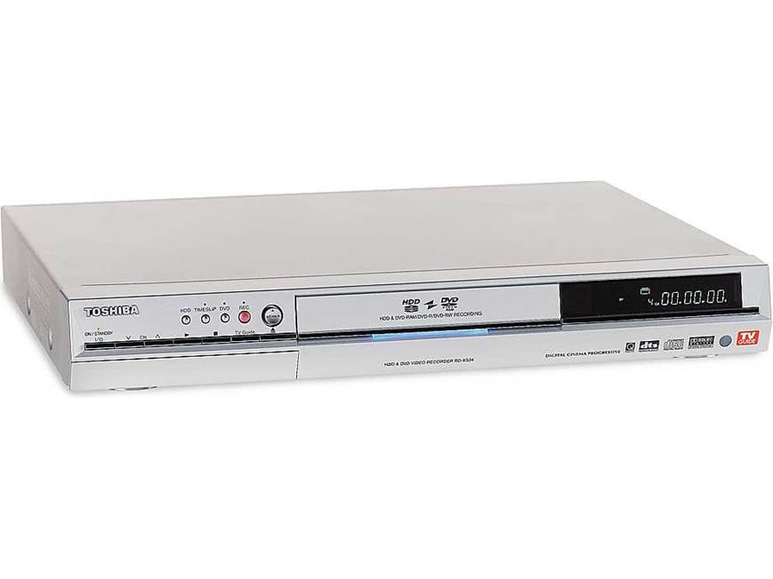 Toshiba RD-XS34 DVD recorder + 160GB digital video recorder with