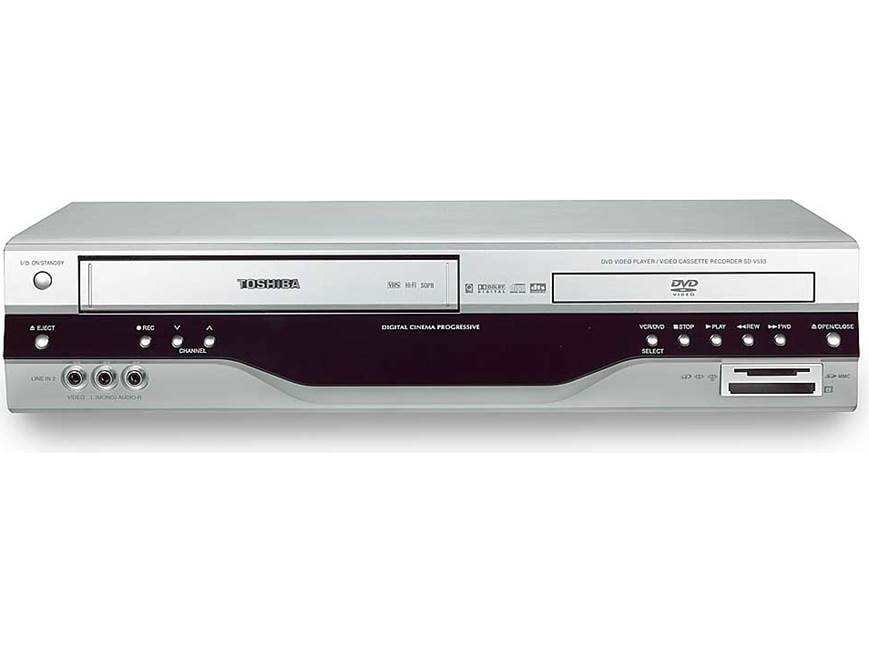 Toshiba SD-V593 Combination DVD/CD player + HiFi VCR with digital