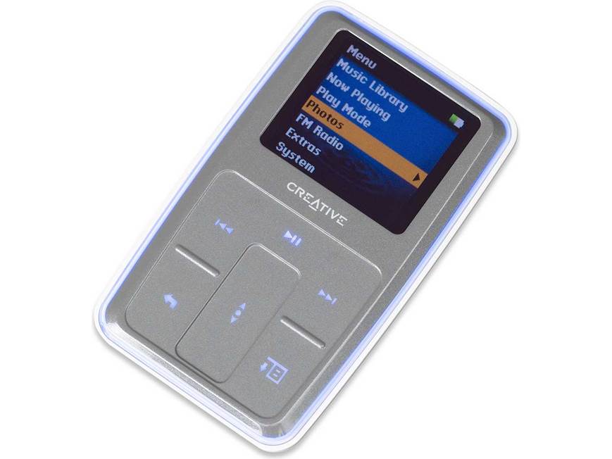 Creative ZEN MicroPhoto 8GB (Silver) Portable MP3 player/photo