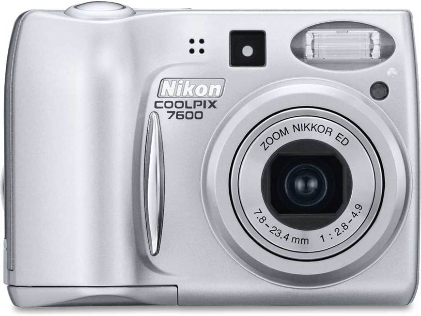 Nikon Coolpix 7600 7.1-megapixel digital camera at Crutchfield