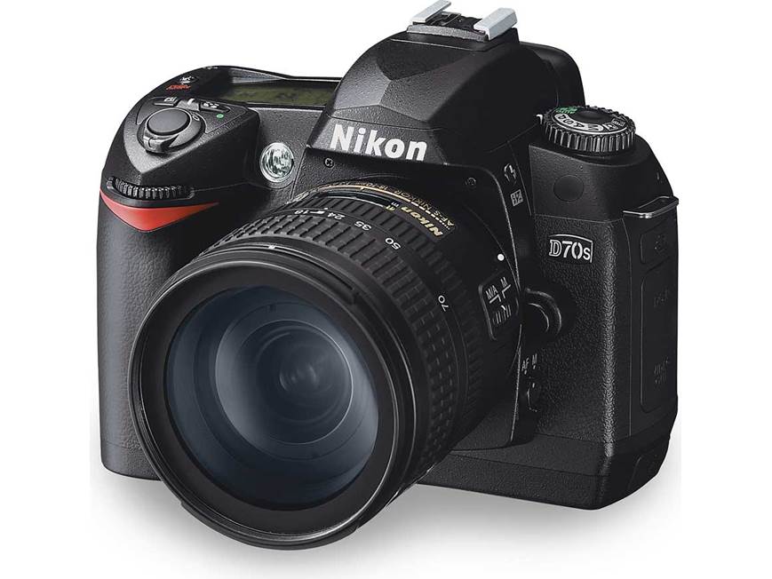 Nikon D70s Kit 6.1-megapixel digital SLR camera at Crutchfield