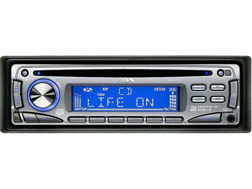 Aiwa CDC-X204 CD receiver at Crutchfield